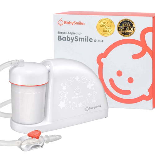 BabySmile | Electric Baby Nasal Aspirator for Newborns + | Boogers/Mucus
