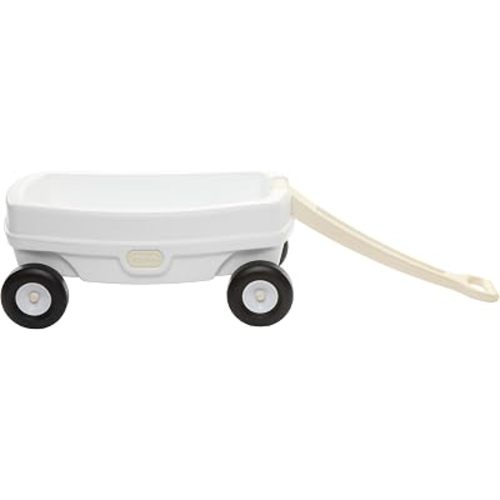 Little Tikes Cloud Collection Lil’ Wagon – White, Classic Kids Pull Wagon, Durable Plastic Toy, Indoor/Outdoor Play, Easy-Pull Handle, Boys and Girls Ages 18 Months+