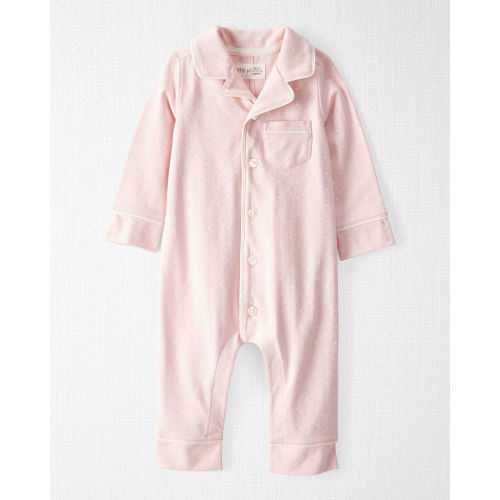 Baby Girl Organic Cotton Coat Style One Piece - Little Planet | Carter's