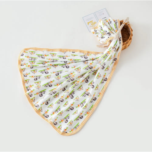 Mascot Mania in Tennessee Organic Cotton Swaddle Blanket – Bliss