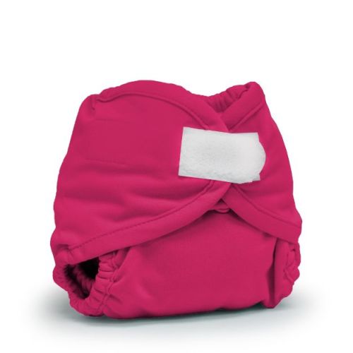Kanga Care Rumparooz Double Leg Gusset Reusable Cloth Diaper Cover Newborn Aplix Sherbert Pink 4-15lbs