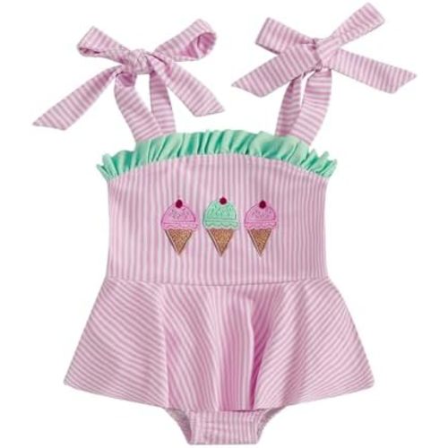 Toddler Baby Girl Swimsuit Infant Bathing Suit Newborn One Piece Swimwear Cute Bikini Summer Beach Swim Suit