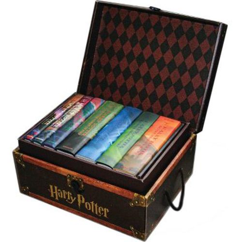 Harry Potter Hardcover Boxed Set: Books 1-7 (Trunk) - by J K Rowling (Mixed Media Product)
