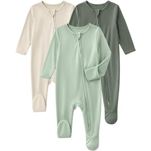 Yoofoss Viscose Bamboo Baby Pajamas Newborn Sleepers For Boy Girl Clothes