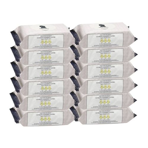 Noodle & Boo Sensitive Skin Ultimate Cleansing Cloths Newborn Baby Wipes, Crème Douce - 864ct