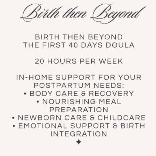 Postpartum care fund