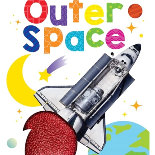 Outer Space - Children's Touch and Feel Board Book - Sensory Board Book (Touch & Feel Sensory Board Books for Baby & Toddler Time)