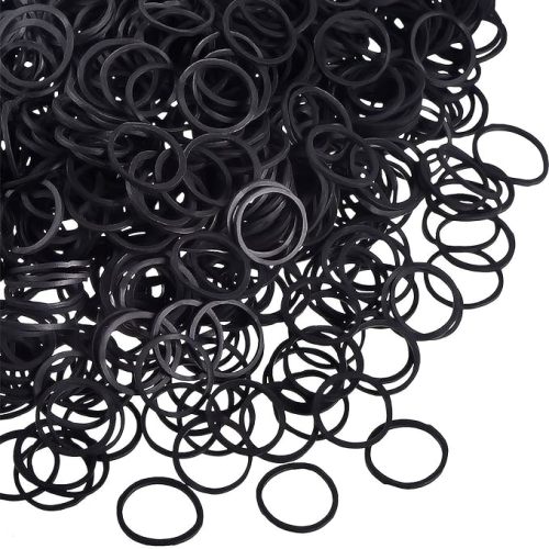 Hicarer 1000 Mini Rubber Hair Bands Soft Elastic Bands for Hair Braids