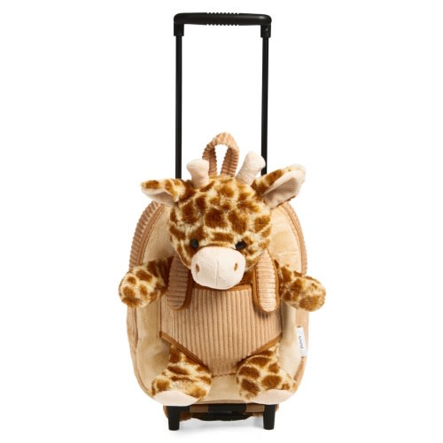 Kids' Giraffe Trolley Rolling Backpack