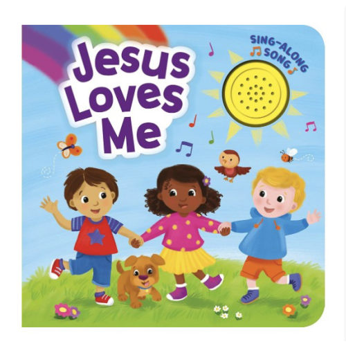 Jesus Loves Me and Other Bible Songs - Sing Along to the Song - Perfect for Infants and Toddlers, Ages 1 and Up - 1-Button Board Book with Sound