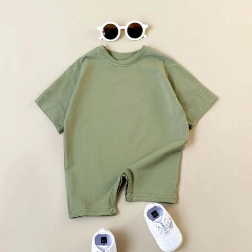 Newborn Comfy Cotton Playsuit | RYAN AND REMI