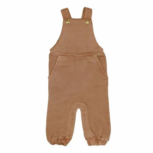 Adobe | Organic French Terry Overall Romper – L'ovedbaby