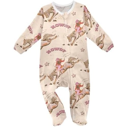 Baby Sleepers Newborn Baby One-Piece Footies for Girl Boy