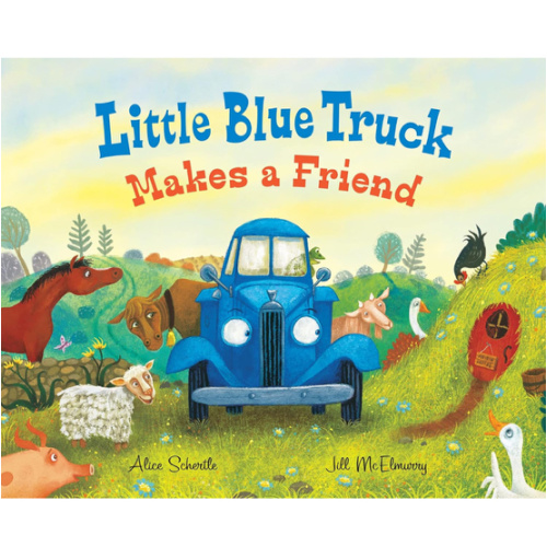 Little Blue Truck Makes a Friend: A Farmyard Story About Welcoming New Friends for Children (Ages 4–8)