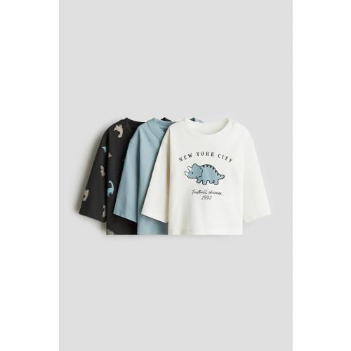 3-PACK COTTON T-SHIRTS