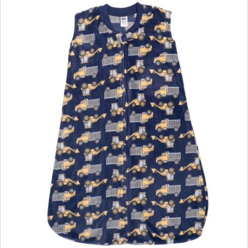 Hudson Baby Infant Boys Fleece Sleeping Bag, Sack, Blanket, Construction Trucks