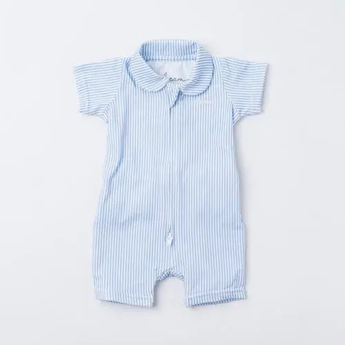 Dream With Baker Blue Stripe Dream Romper | Baby Bunting AU