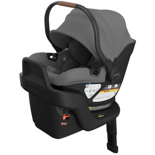 UPPAbaby Aria V2 Lightweight Infant Car Seat - Greyson (Charcoal Melange)