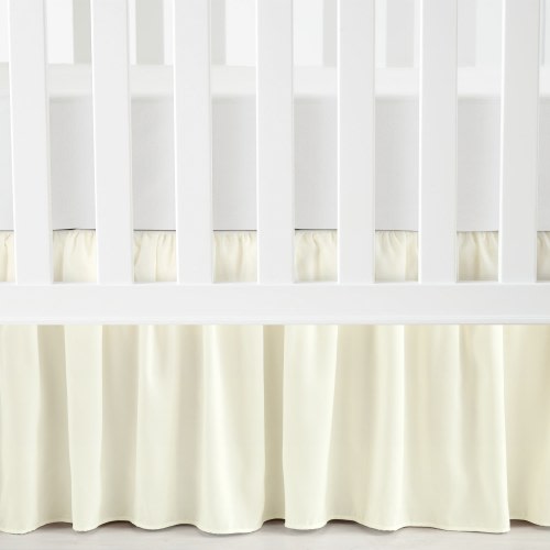 Lush Decor Ruffle Crib Skirt Single - 52" x 28"