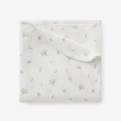 English Rose Organic Double Layer Swaddle Blanket – Elegant Baby