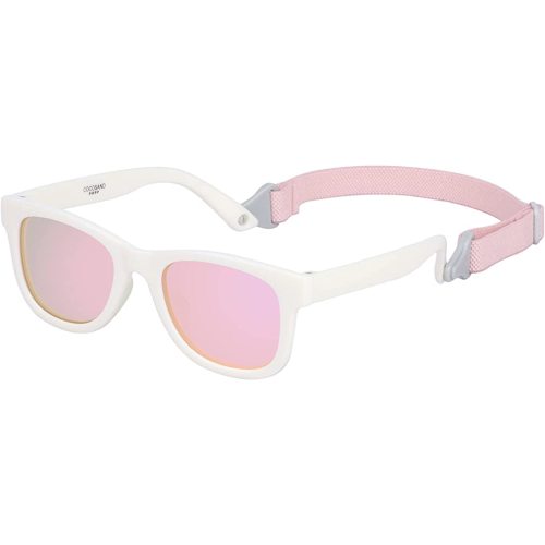 Flexible Baby Sunglasses with Strap Polarized UV Protection