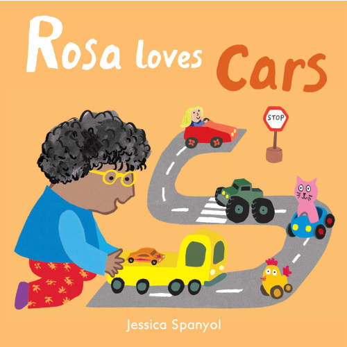 Rosa Loves Cars by Jessica Spanyol, (Board Book (2021)) | Indigo