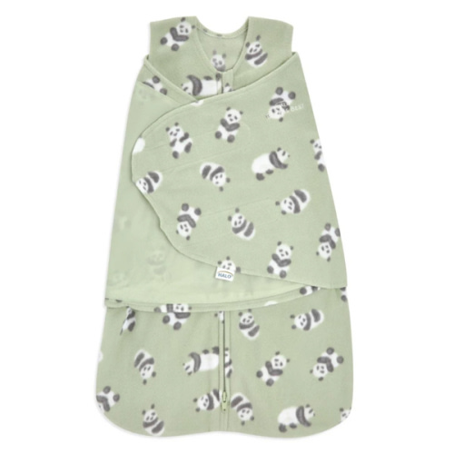 Micro-Fleece Baby Swaddle Cozy Panda | Newborn | HALO US