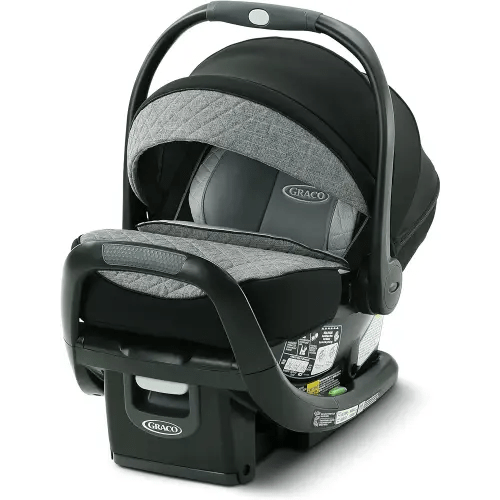 Graco SnugRide SnugFit Elite Infant Car Seat, Anti Rebound Bar for Extra Safety, SnugLock Easy Install, Premium softgood, All-Weather Boot, Baby Car seat, Nico