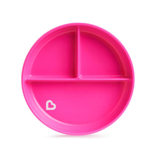 Toddler Suction Plate, Divided, Non-Slip, BPA-Free | Munchkin