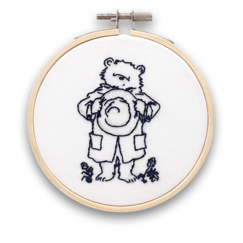 Paddington 'Hello!' Mini Embroidery Kit