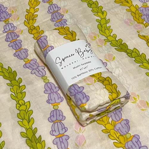 Spencer Baby Cream Strand Swaddle