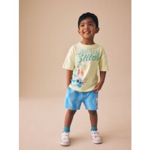 Buy Yellow Lilo & Stitch T-Shirt and Shorts Set (6mths-8yrs) from Next USA