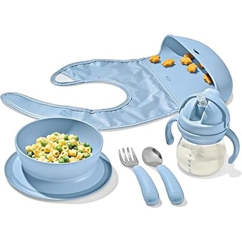 OXO Tot Baby Mealtime Set, Baby Spoons