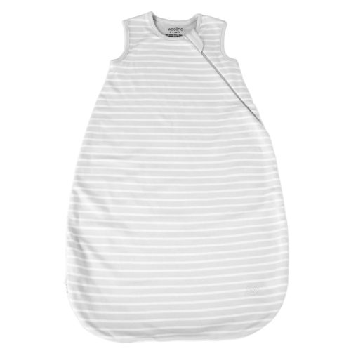 4 Season® Classic Baby Sleeping Bag, Merino Wool & Organic Cotton, Birch Gray