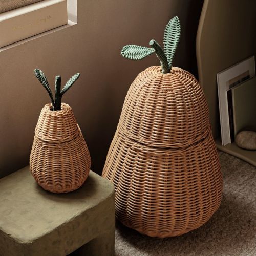 ferm LIVING Pear Braided Storage Basket