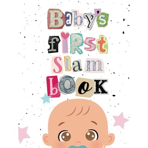 Guestbook with a twist, Baby's first Slam Book: (Chismografo) style guest book with 50 questions for your guests to answer about babies, parenting ... you didn't know you wanted! (Baby shower)