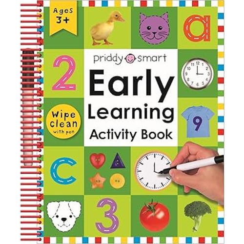 Wipe Clean: Early Learning Activity Book: With practical exercises and activities to do again and again (Wipe Clean Activity Books)