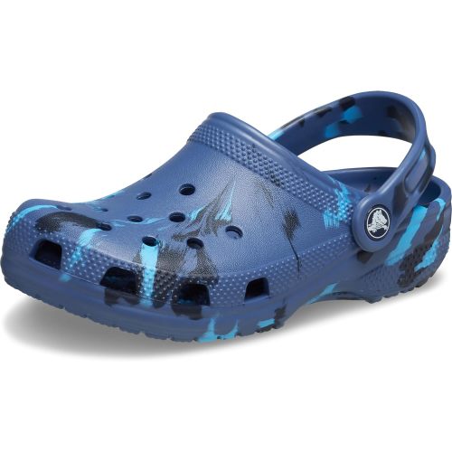 Crocs Unisex-Child Classic Watercolor Marbled Clog K