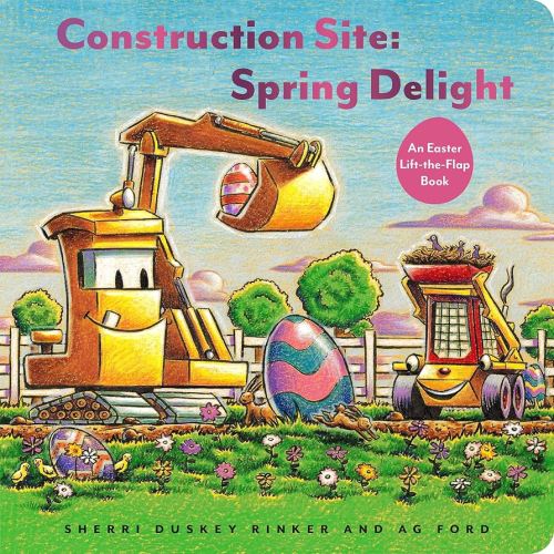 Construction Site: Spring Delight: An Easter Lift-the-Flap Book (Goodnight Construction Site)