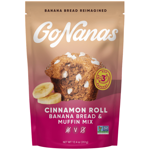 Cinnamon Roll Banana Bread Mix – GoNanas