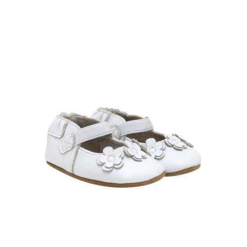 Brianna Soft Soles White – Robeez