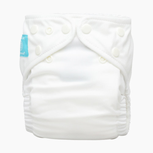 Charlie Banana Cloth Diaper with 2 Reusable Inserts - White