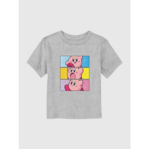 Toddler Nintendo Kirby Panels Graphic T-Shirt