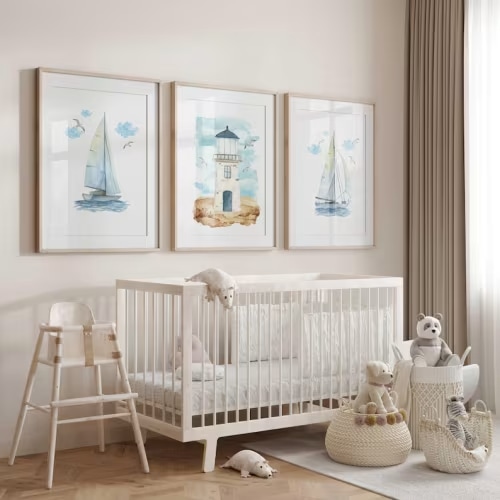 Nautical Art Set of 3