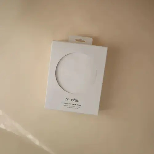 Mushie Stretchy Organic Crib Sheet – Babyletto