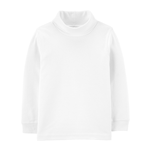 Toddler Boy Cotton Turtleneck - Ivory - Carter's | Carter's