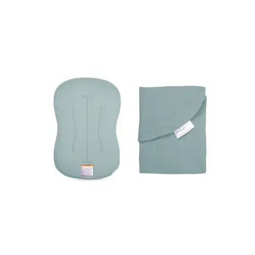 Snuggle Me Lounger Curve + Muslin Cover Set