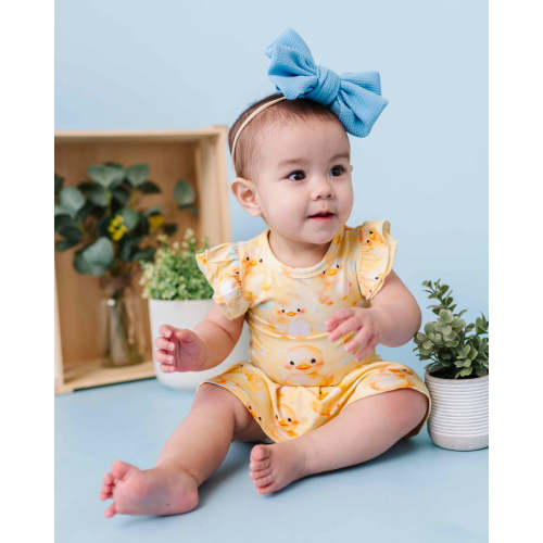 You Quack Me Up Ruffle Dress