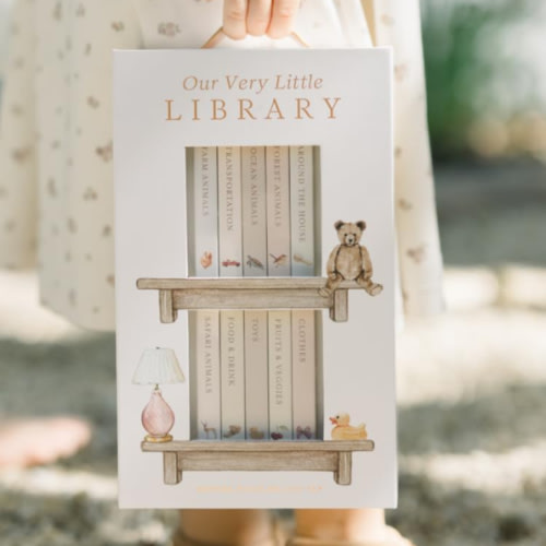 Our Very Little Library Board Book Set: A Foundational Language Vocabulary Board Book Set for Babies (Tabitha Paige Children's Book Series)