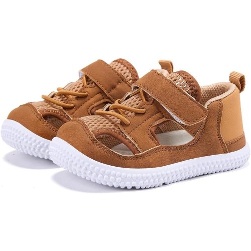 BMCiTYBM Baby Boys Girls Sandals Non-Slip Lightweight Summer Shoes for First Walkers Breathable Mesh & Easy Slip-On for Toddlers